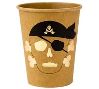 ARTYFETES 8 GOBELETS Pirate Kraft