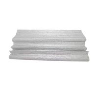 Artyfêtes Diffusion Feuille Papier CRÉPON 50CMX1M Argent