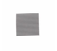 Artyfetes Factory - 20 SERVIETTES COCKTAIL PAPIER BLACK WHITE 24CM