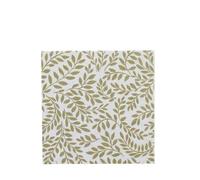 Artyfetes Factory - 20 SERVIETTES PAPIER BRANCHES OLIVIER 33CM OLIVE