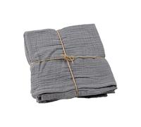 Artyfêtes Générique - 4 Serviettes Gaze DE Coton Lavable 40CM Bleu Orage