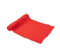 Artyfêtes Générique - Chemin DE Table Gaze DE Coton 30CMX3M Rouge