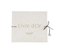 Artyfêtes Générique - Livre d'or Carton Branche Laurier 68P 22X19CM Lin
