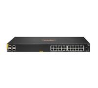 HPE Aruba Networking Aruba 6000 24G Class4 PoE 4SFP 370W Géré L3 Gigabit Ethernet (10/100/1000) Connexion Ethernet, supportant l'alimentation via ce port (PoE) 1U