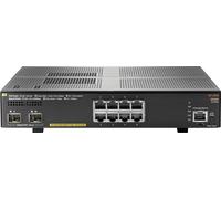 Aruba, a Hewlett Packard Enterprise company 2930F 8G PoE+ 2SFP+ Géré L3 Gigabit Ethernet (10/100/1000) Connexion Ethernet, supportant l'alimentation via ce port (PoE) 1U Gris