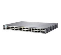 Aruba, a Hewlett Packard Enterprise company Aruba 2530 48 PoE+ Géré L2 Fast Ethernet (10/100) Connexion Ethernet, supportant l'alimentation Via ce Port (PoE) 1U Gris