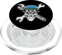 Aruba Biker Skull Drapeau Moto PopSockets PopGrip pour MagSafe