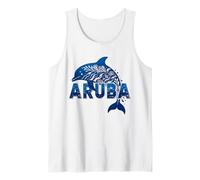 Aruba Bleu Dauphin Caraïbes Mer Nature Marine Life Débardeur