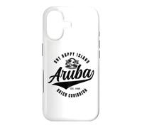 Aruba Happy Island Souvenir Pride Vintage Craibbean Coque pour iPhone 17