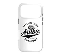 Aruba Happy Island Souvenir Pride Vintage Craibbean Coque pour iPhone 17 Pro