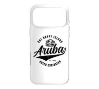 Aruba Happy Island Souvenir Pride Vintage Craibbean Coque pour iPhone 17 Pro Max