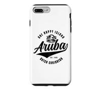 Aruba Happy Island Souvenir Pride Vintage Craibbean Coque pour iPhone 7 Plus/8 Plus