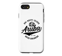Aruba Happy Island Souvenir Pride Vintage Craibbean Coque pour iPhone SE (2020) / 7/8
