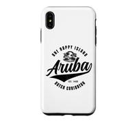 Aruba Happy Island Souvenir Pride Vintage Craibbean Coque pour iPhone XS Max