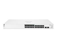 HPE Aruba Networking Aruba Instant On 1830 24G 12p Class4 PoE 2SFP 195W Géré L2 Gigabit Ethernet (10/100/1000) Connexion Ethernet, supportant l'alimentation via ce port (PoE) 1U