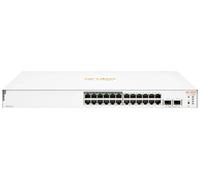 HPE Aruba Networking Aruba Instant On 1830 24G 12p Class4 PoE 2SFP 195W Géré L2 Gigabit Ethernet (10/100/1000) Connexion Ethernet, supportant l'alimentation via ce port (PoE) 1U