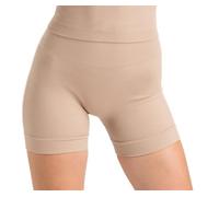 Aruki Short de Cycliste sans Couture pour Femmes à Taille Haute - Short d'Entraînement en Tissu Doux avec Contrôle du Ventre pour Gym, Cyclisme, Yoga, Pilates et Sport- Doeskin - Medium
