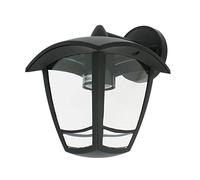 Arum Applique extérieur noir Alicante E27 IP44