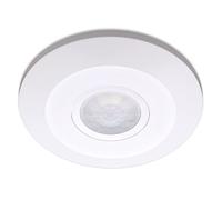 ARUM® Détecteur de Mouvement Plafond Infrarouge Intérieur Blanc pour Éclairage - Distance Détection 8 m en Champ Libre - Angle 360° - IP20