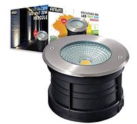 Arum LIGHTING - Spot Encastrable de Sol Extérieur HERCULE, LED COB 20W (2000 Lm), Blanc Neutre 4000K, Étanche IP67, Projecteur Puissant pour Terrasse, Arbre et Façade, Ø 20cm
