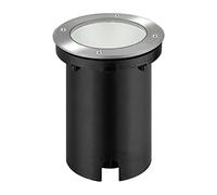 Arum LIGHTING - Spot Encastrable de Sol GRAND CANYON, INOX 304 et Fonte d'Aluminium, Culot E27, Étanche IP67, Éclairage Balisage Terrasse et Jardin (Sans Ampoule)
