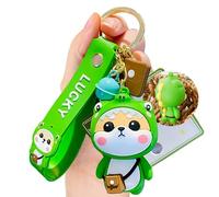 AruMinna Porte-clés mignon Kawaii Porte-clés d'anime pour enfants Charms pour sac à dos Porte-clés Accessoire Cadeau pour amis pour femmes et filles, The cute anime keychain all about 8.3"(L),
