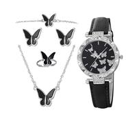 ARUNASC Montre Bracelet Montres Tendance minimalistes for Femmes, Coffret de Montres analogiques | Montres-Cadeaux en Cuir Rondes et Confortables au Quotidien étanche