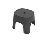 ARUNASO marchepied Lot de 4 marchepieds de Toilettes antidérapants for Salle de Bain et Cuisine, Banc à Chaussures empilable en Plastique for Salon et Salle de Bain Pliable(Svart)