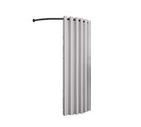 ARUNASO Portable Cabine d'essayage Portable de Type C vestiaire temporaire Convient Compatible with Bureau Magasin de vêtements Chambre à Coucher 4 Tailles Cabine essayage(Silver Gray,120cm)