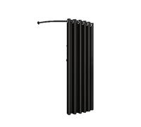 ARUNASO Portable Cabine d'essayage Portable de Type C vestiaire temporaire Convient Compatible with Bureau Magasin de vêtements Chambre à Coucher 4 Tailles Cabine essayage(Black A,80cm)