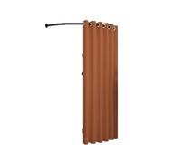 ARUNASO Portable Cabine d'essayage Portable de Type C vestiaire temporaire Convient Compatible with Bureau Magasin de vêtements Chambre à Coucher 4 Tailles Cabine essayage(Coffee B,120cm)