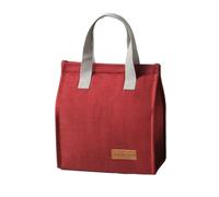 ARUNASO sac a dejeuner Lunch Bags Reusable Insulated Leakproof Lunch Box Tote Bag Thermal Cooler Bag for Work School Picnic isothermes(Rot)