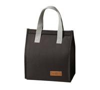 ARUNASO sac a dejeuner Lunch Bags Reusable Insulated Leakproof Lunch Box Tote Bag Thermal Cooler Bag for Work School Picnic isothermes(Svart)