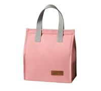 ARUNASO sac a dejeuner Lunch Bags Reusable Insulated Leakproof Lunch Box Tote Bag Thermal Cooler Bag for Work School Picnic isothermes(Roze)