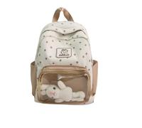 Arunaso sac à dos Sac à dos à motif étoilé avec couche transparente for panneau d'affichage de jouets, sacs à dos légers for garçons et filles, sac à dos de voyage etanche(Khaki)