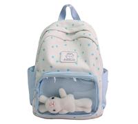 Arunaso sac à dos Sac à dos à motif étoilé avec couche transparente for panneau d'affichage de jouets, sacs à dos légers for garçons et filles, sac à dos de voyage etanche(Blauw)