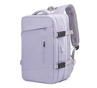 Arunaso sac à dos Sac à dos de voyage grande capacité en tissu Oxford, résistant à l'eau avec plusieurs poches for l'école, portable for hommes et femmes etanche(Lila,Très grand)