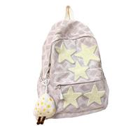 Arunaso sac à dos Sacs À Dos Pour Filles À Motif Étoile Mignon Pour L'école Pour Ordinateur Portable Pour Les Femmes Sac À Livres De Grande Capacité etanche(Lila)