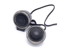 ARUPMN Enceintes de Voiture Parleur Tweeter de Voiture Tweeter à Boule en Film de Soie 300 W, Ensemble de Paires de tweeters Audio HiFi Haute Puissance pour Voiture, klaxon pour Voiture Marine