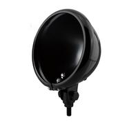ARUPMN Feux Additionels LED Convient Pour Harley5.75 lampe De Moto Phare LED Coque De Lampe Boîtier De Seau Coque De Phare Support Inférieur Antibrouillards Longue portée(Ivory)