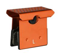 ARUPMN Plaquettes de Frein à Disque de vélo de Route, Semi-métalliques, Refroidissement Durable, Anti-poussière, adaptées au Cyclisme Shimano XXTRM9100(Orange)