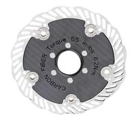 ARUPMN Rotor de Frein à Disque de vélo, 140mm 160mm, Verrouillage Central à Six Bols, Rotor de Frein de Cyclisme, plaquette de Frein pour vélo de Montagne(160mm Center Lock)