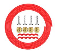 ARUPMN Tuyau de Frein à Disque hydraulique, boîtier de Tube de vélo adapté à Shimano adapté à Magura adapté à Sram SM-BH90 BH59(BH90-Red)