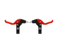 ARUPMN Vélo de Frein à Tambour 1 Paire VTT Manette de Vitesse Levier de Frein Enfants Enfants leviers de Frein de vélo poignée de Frein de vélo Frein Tambour pour Vélo Frein(Red)