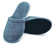Arus Pantoufles Mules 1 Paire Chaussons de Bain Ultra-Légers, Bleu Gris, 38-42, BG-1