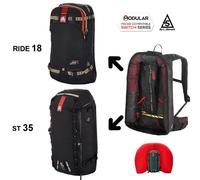 ARVA Airbag Switch Mix Bundle Ride 18 + ST 35
