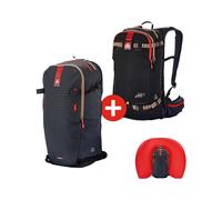 Arva - Pack compatible sacs airbags mécanique - Switch Mixed Bundle (Ride 18 + Tour 32) - Noir Noir