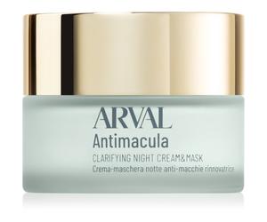 Arval Antimacula Clarifying Night Cream & Mask crème de nuit rénovatrice en crème anti-taches pigmentaires 50 ml