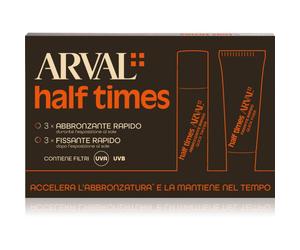 Arval Half Times Fast Tanning Bottle + Tube Set huile protectrice accélérateur de bronzage