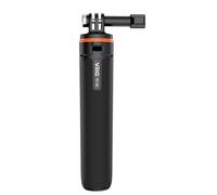 ARVALOLET Perche à selfie 2 en 1, trépied extensible avec filetage 1/4 pour DJI Osmo Pocket 3, noir